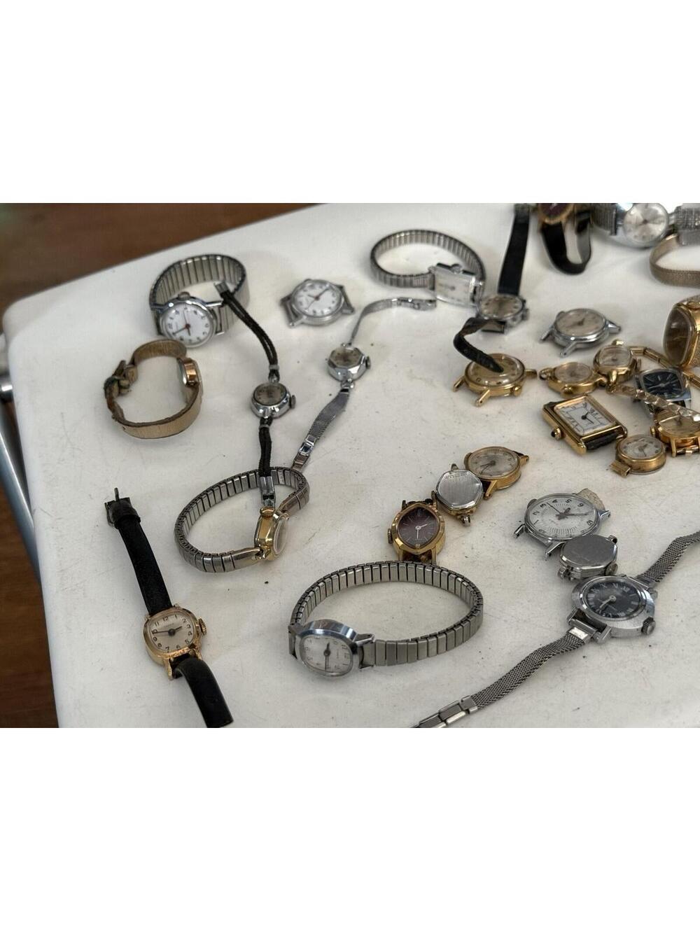 Lot Of 33 Vintage  Watches  , Mostly Timex ( Parts Only ) - Picture 12 of 12